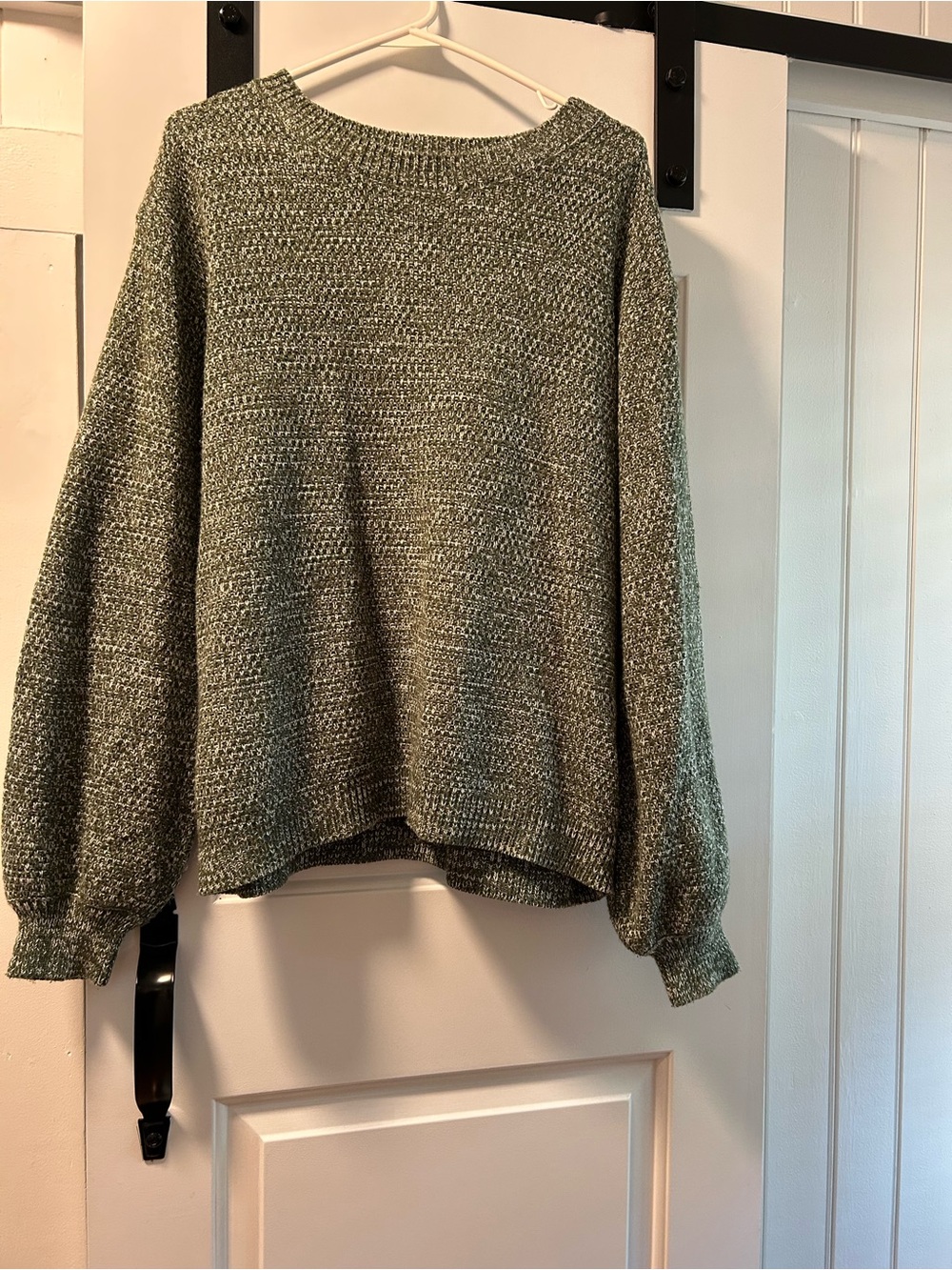 Olive Green Knit Women's Sweater